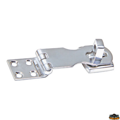 Ferramenta nautica  Cerniera girevole con portalucchetto dimensioni 70x25 mm