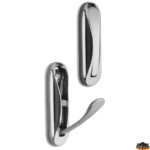 Ferramenta nautica  Appendiabiti a scomparsa dimensioni 75x25 mm