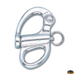 Ferramenta nautica  Moschettone spinnaker e drizze lunghezza 99 mm