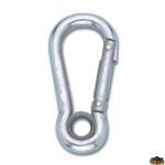 Ferramenta nautica  Moschettone con occhiello lunghezza 60 mm