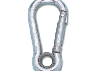 Ferramenta nautica  Moschettone con occhiello lunghezza 140 mm