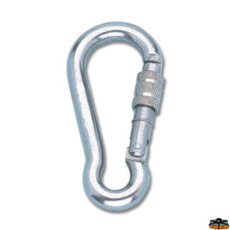 Ferramenta nautica  Moschettone fermo a vite lunghezza 100 mm