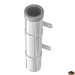 Ferramenta nautica  Portacanna a parete 250 mm