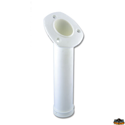 Ferramenta nautica  Portacanna ad incasso in nylon anti UV colore bianco