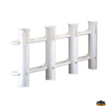 Ferramenta nautica  Portacanne a parete 4 canne