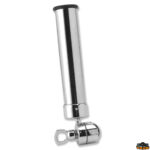 Ferramenta nautica  Portacanne con fissaggio sulle battagliole o sui pulpiti a morsetto diametro 20-30 mm