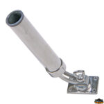 Ferramenta nautica  Portacanna inclinabile 90x60 mm