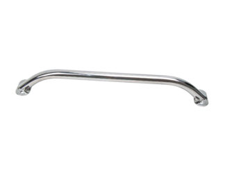 Ferramenta nautica  Corrimano in tubo ovalizzato lunghezza 455 mm