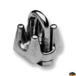 Ferramenta nautica  Morsetti a cavallotto adatti per cavi diametro 1,5-2 mm