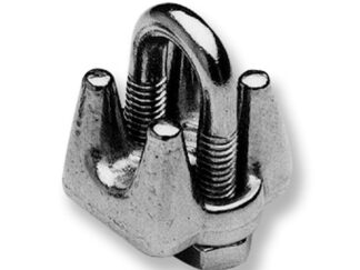 Ferramenta nautica  Morsetti a cavallotto adatti per cavi diametro 2-3 mm