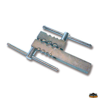 Ferramenta nautica  Attrezzo per impiombature modello per manicotti circolari 210x140x20 mm