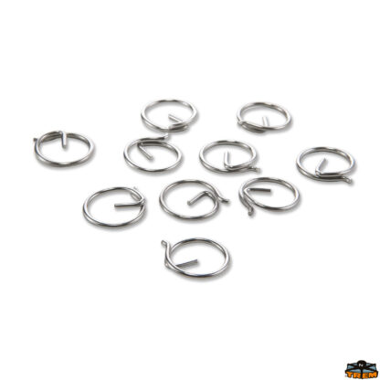 Ferramenta nautica  Anellini per perni tenditori in acciaio inox aisi 316 diametro 15 mm