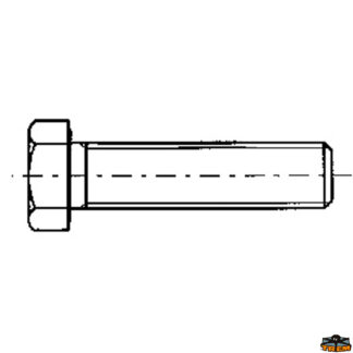 Ferramenta nautica  Vite in acciaio inox testa esagonale diametro 5 mm lunghezza 30 mm