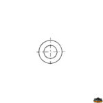 Ferramenta nautica  Rondelle UNI 6592 DIN 125 inox diametro 4 mm