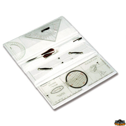 Sicurezza  Set carteggio nautico mod. Inglese
