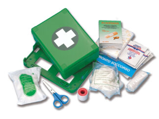 Sicurezza  Cassetta di pronto soccorso dimensioni 130x180x70 mm