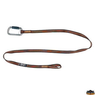 Sicurezza Segura Cordone ombelicale Segura per cinture di sicurezza statico con 1 moschettone