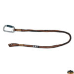 Sicurezza Segura Cordone ombelicale Segura per cinture di sicurezza statico con 1 moschettone