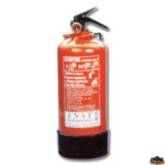 Sicurezza  Estintore antincendio omologato MED-PED completo di manometro