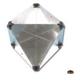 Sicurezza  Riflettore radar dimensioni 220 x 220 x 300 mm