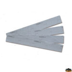 Sicurezza  4 strisce riflettenti adesive omologate altezza 50 cm lunghezza 40 cm