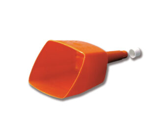 Sicurezza  Sassola modello Imbuto con dosa olio 280 mm colore arancio