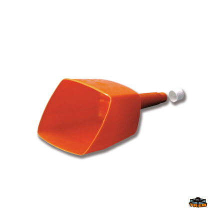 Sicurezza  Sassola modello Imbuto con dosa olio 280 mm colore arancio