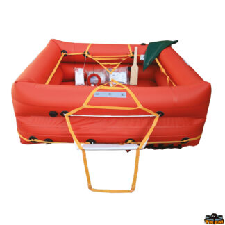 Sicurezza Zattere di salvataggio Coastal Eurovinil Persone 10 Valigia