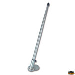 Adesivi bandiere linee galleggiamento  Asta portabandiera con basetta inclinata fissaggio al piano 800 mm