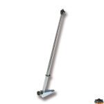 Adesivi bandiere linee galleggiamento  Asta portabandiera aisi 316 con basetta fissaggio al piano 500 mm