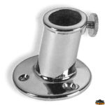Adesivi bandiere linee galleggiamento  Base asta portabandiera da piano foro diametro 25 mm