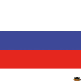 Adesivi bandiere linee galleggiamento  Bandiera Russia dimensioni 200x300 mm