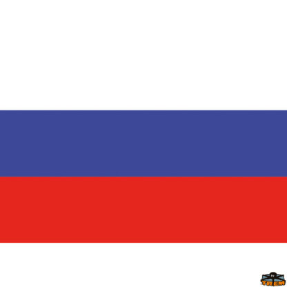 Adesivi bandiere linee galleggiamento  Bandiera Russia dimensioni 200x300 mm