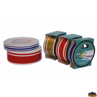 Adesivi bandiere linee galleggiamento Striscia monocolore a due fili altezza 21 lunghezza 10 mt