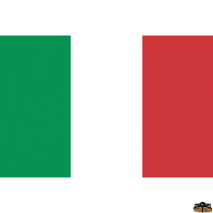 Adesivi bandiere linee galleggiamento  Bandiera Italia dimensioni 200x300 mm