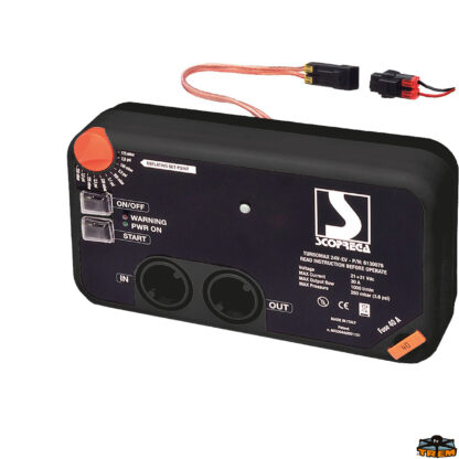 Tender e accessori per battelli pneumatici  Gonfiatore Bravo Turbo Max kit portata 1000 Lt/min