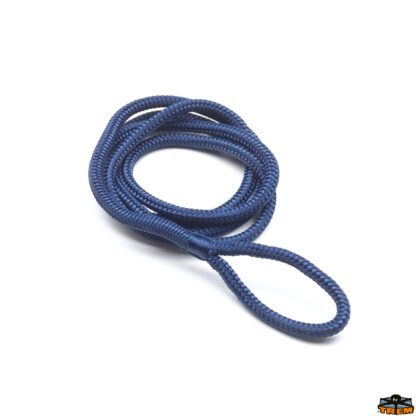 Trecce multiuso e corde elastiche  Cime fissaggio parabordi con occhiello blu diametro 12 mm lunghezza 2,5 mt