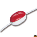 Parabordi e accessori  Olivetta bicolore per delimitazione corsie e corridoi di navigazione diametro 60 mm