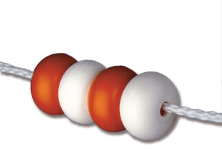 Parabordi e accessori  Galleggianti per delimitazione corsie foro diametro 13 mm colore arancio