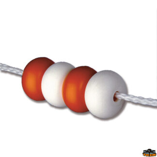 Parabordi e accessori  Galleggianti per delimitazione corsie foro diametro 13 mm colore arancio