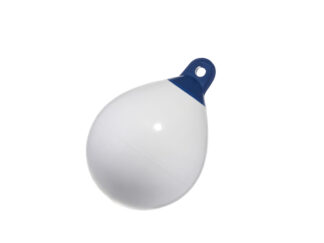 Parabordi e accessori  Parabordi Majoni a sfera bianco/blu modello WSHB5