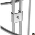 Parabordi e accessori  Morsetti per unire i cestelli portaparabordi dimensioni 25x25 mm