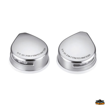 Luci di navigazione  Luci di via Evo led a led in acciaio inox per fissaggio su piano aisi 316 modello destra + sinistra