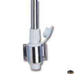 Luci di navigazione  Base di ricambio bianca per aste a parete