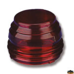 Luci di navigazione  Vetro di ricambio per fanali 360° rosso