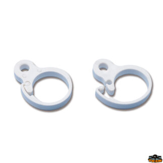 Luci di navigazione  Clips per fissaggio bandiere foro diametro 18 mm