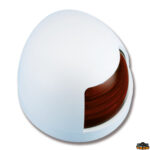 Luci di navigazione  Fanali di via a montaggio orizzontale 12V 8W Antares vetro verde