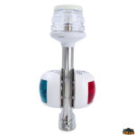 Luci di navigazione  Asta fanale combinata bianca