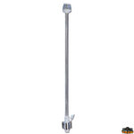 Luci di navigazione  Asta fanale 360° alogena estraibile a parete bianco altezza 1000 mm