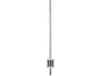 Luci di navigazione  Asta fanale 360° alogena estraibile a parete con fanale combi 225° bianco altezza 1000 mm